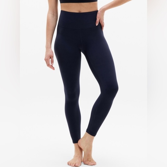 Athleta Pants - NWT Ultra High Rise Elation 7/8 Navy Tight Size Small